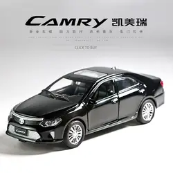 1/32 Diecasts & Toy транспортные средства TOYOTA CAMRY модель автомобиля со звуком и светом коллекция автомобиля игрушки для мальчика Детский подарок