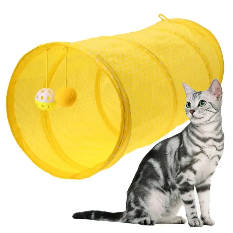 Funny Pet Cat Tunnel Cat Play Tunnel Tubes Collapsible Crinkle Kitten Cat Toy Ferrets Cat Rabbit Play Toy Funny Pet Cat Tunnel Cat Play Tunnel Tubes Collapsible Crinkle Kitten Cat Toy Ferrets Cat Rabbit Play Toy