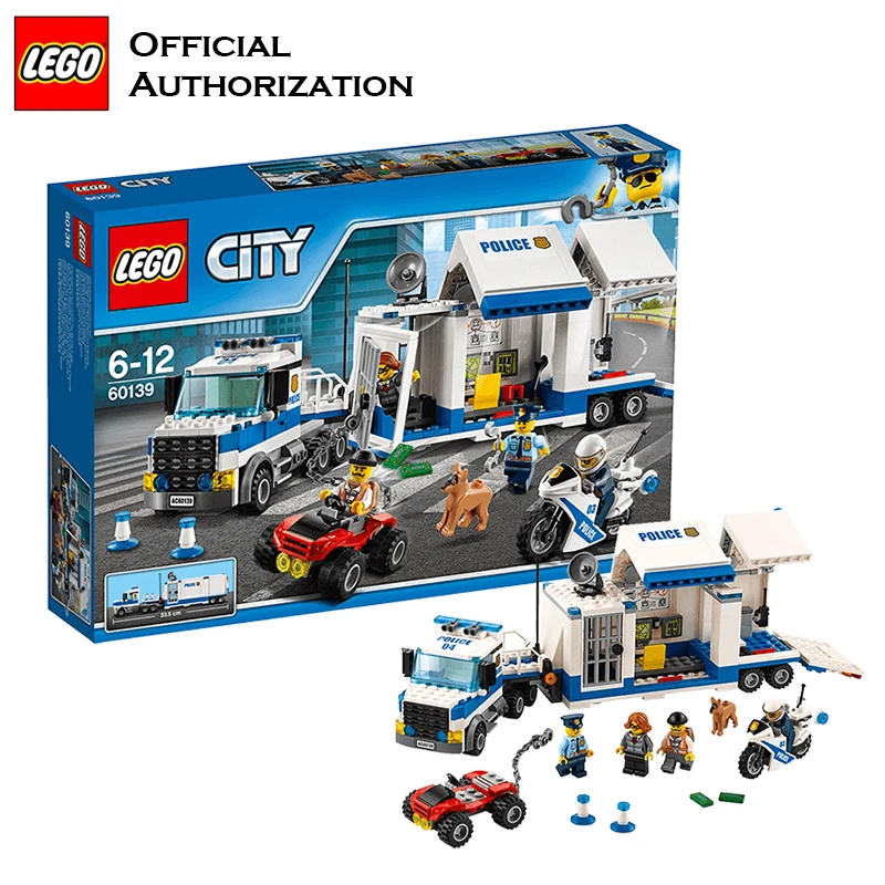 

Building Blocks Police Control Center lego Toy City Series Building Police Toy Blocks Lego Free Building For Christmas