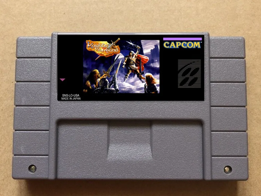 

KNIGHT OF THE ROUND USA-NTSC version 16 bit 46 pins video games !