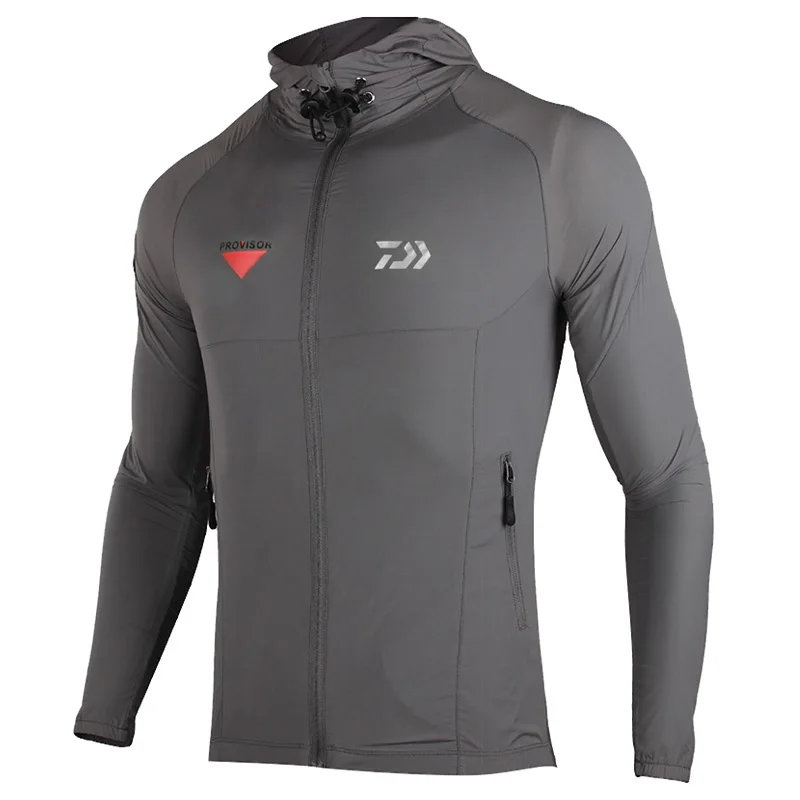 

2019 DAIWA NEW summer Long sleeve DAIWAS Sunscreen clothes Anti mosquito Quick dry Breathable Ultrathin man DAWA Free shipping