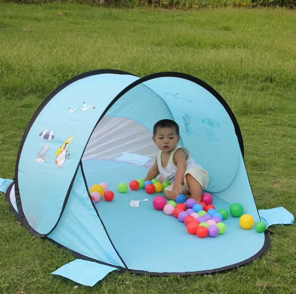 Huge Lovely Outdoor Family Game Play Tents Safe Baby Kids Ball Pool Toy
