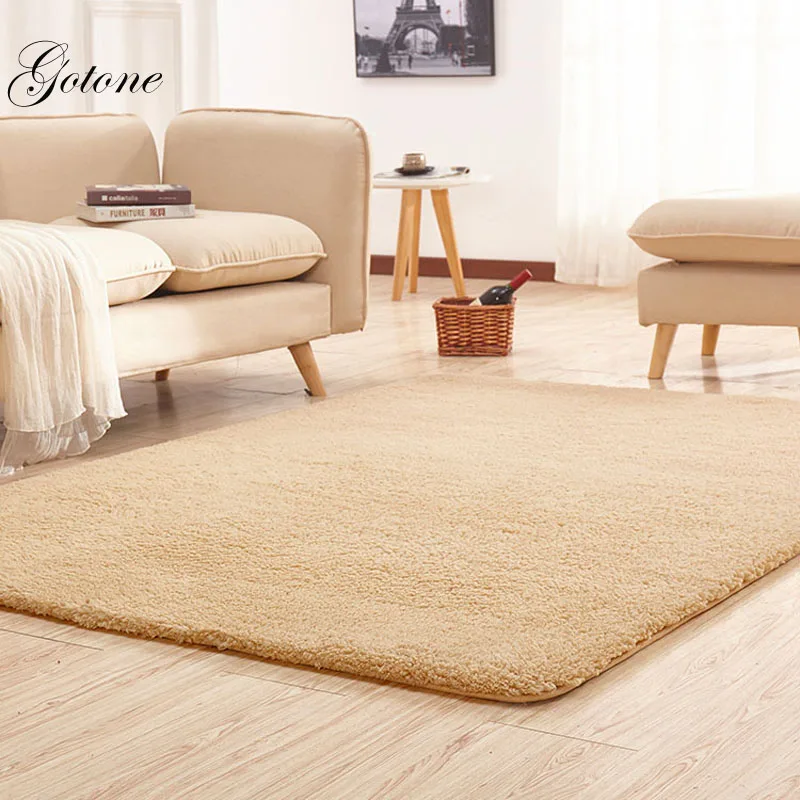 Ковер из овечьей кожи для спальни, квадратный коврик для гостиной, ванной комнаты, кухни, Нескользящие туалетные коврики, коврик для ползания, одеяло, ковер