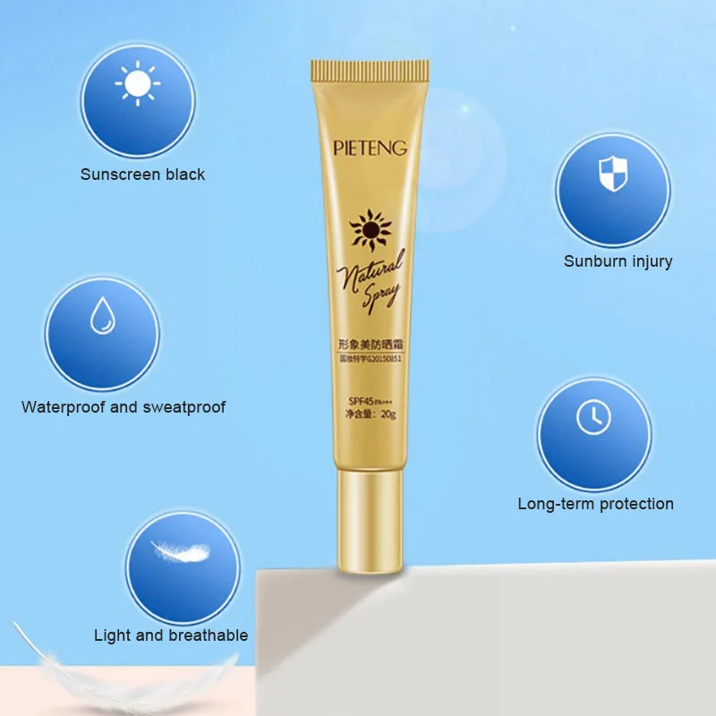 Солнцезащитный крем SPF 45 солнцезащитный крем маска для лица анти крем от солнца H7JP