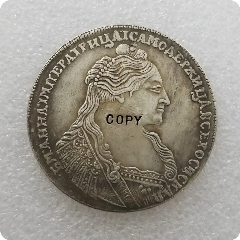 

1736 RUSSIA 1 ROUBLE Copy Coin commemorative coins-replica coins medal coins collectibles