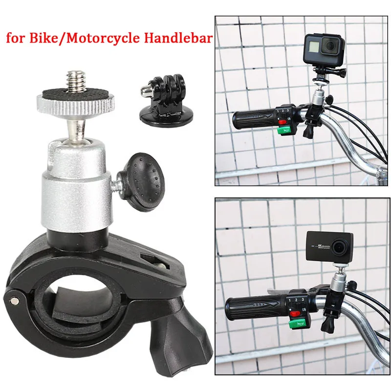 Roll Bar Mount Cam Bar Mount Holder for Bike Bicycle MultiAngle For