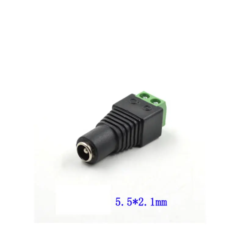 

10 pcs/lot Female DC Power Plug Jack Adapter Connector CCTV Camera 3528 5050 5630 3014 LED Strip Light