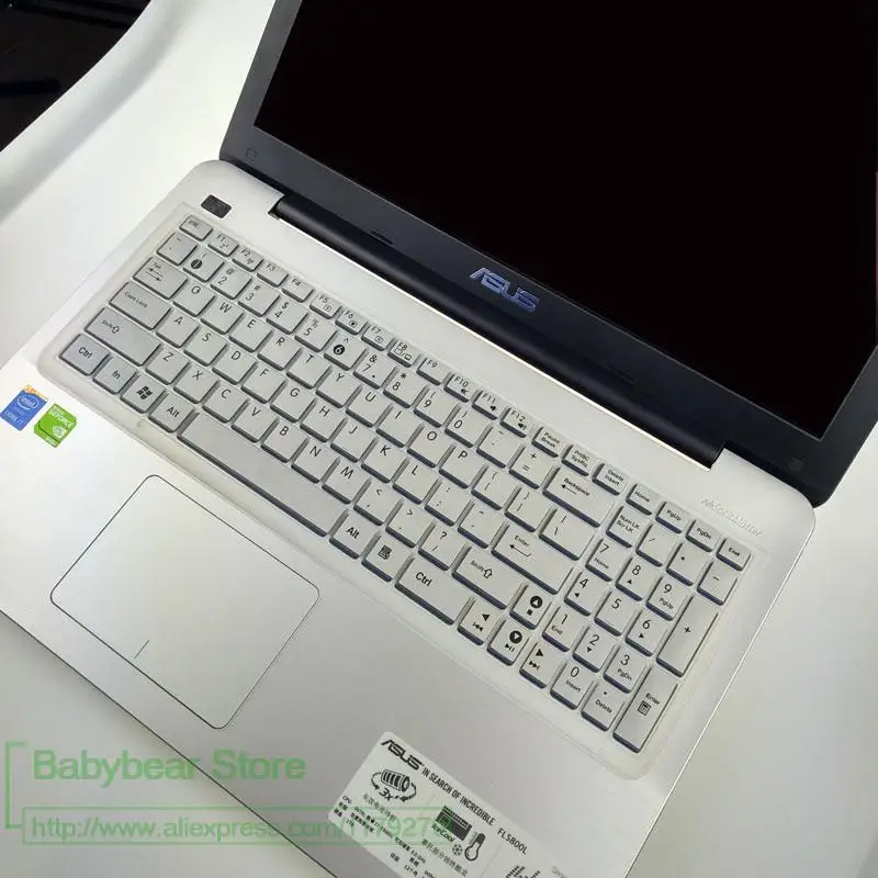 Для Asus x550v a555l n551 k555l k550 F555LA F555UA F556UA GL552VW G550LK G60VW G58JW 15,6 дюйм чехол для клавиатуры защитная крышка