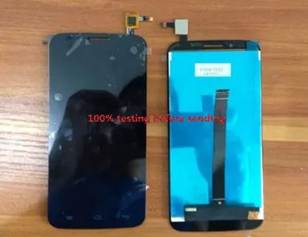 ЖК-дисплей для Alcatel one touch Flash Plus 7054T OT7054T ot7054 сенсорный экран дигитайзер с рамкой