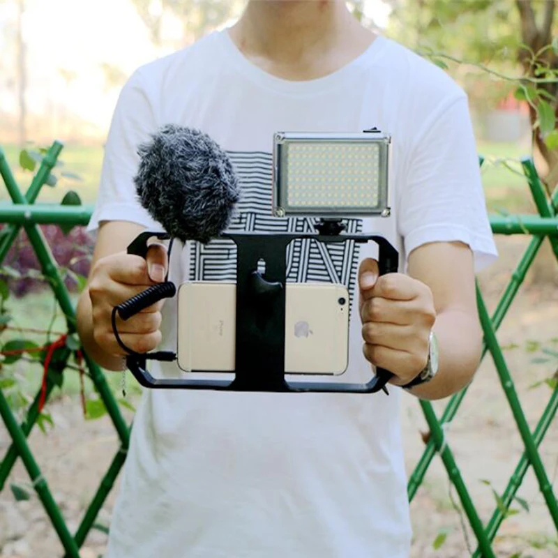 Микрофон для видеозаписи камеры DSLR смартфона Osmo карманный Youtube iPhone Android