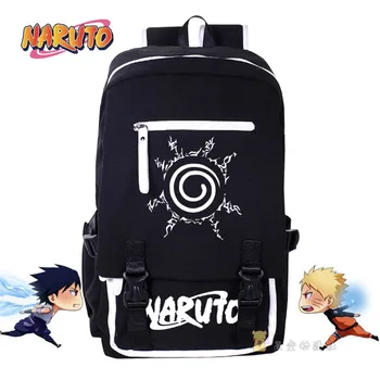 

Anime Cartoon School Cosplay Bag Naruto Shoulder Bags Sasuke Naruto Students Backpack Computer Bag Rucksack