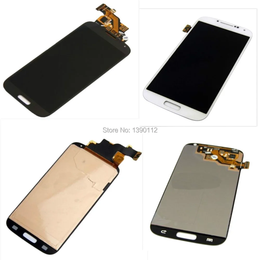 

Original LCD Display + Touch Screen Digitizer For Samsung Galaxy S4 i9500 i9506 I9507 I9505 Black and white