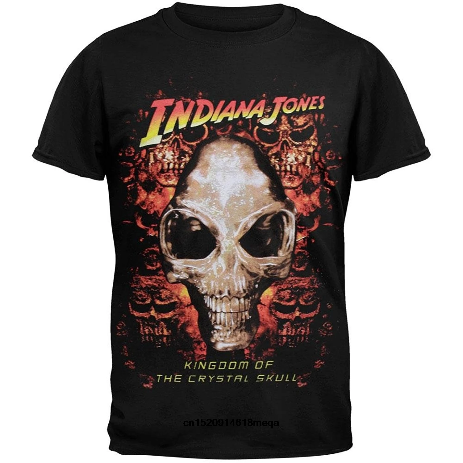 

2019 funny t shirts Indiana Jones Crystal Skull Youth T-Shirt Men's Summer Fashion Style