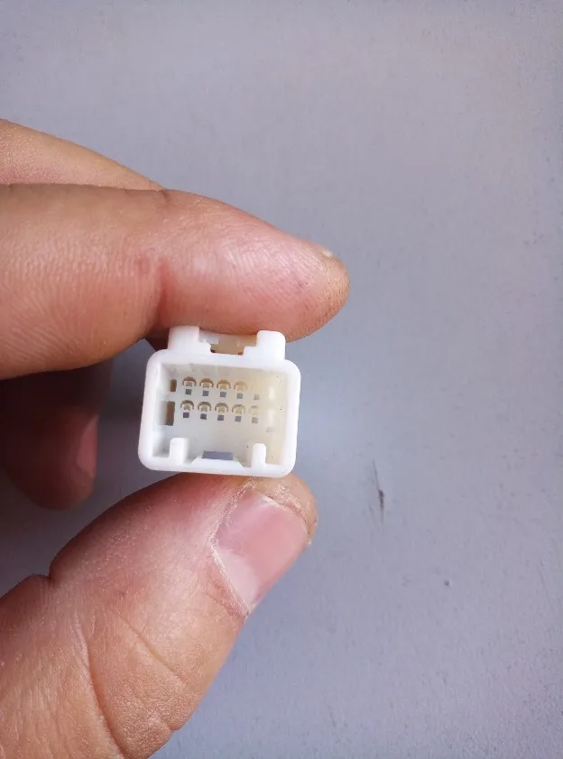 

1PCS Automotive anti-glare rearview mirror male and female plug terminal connector 2X5 10PIN