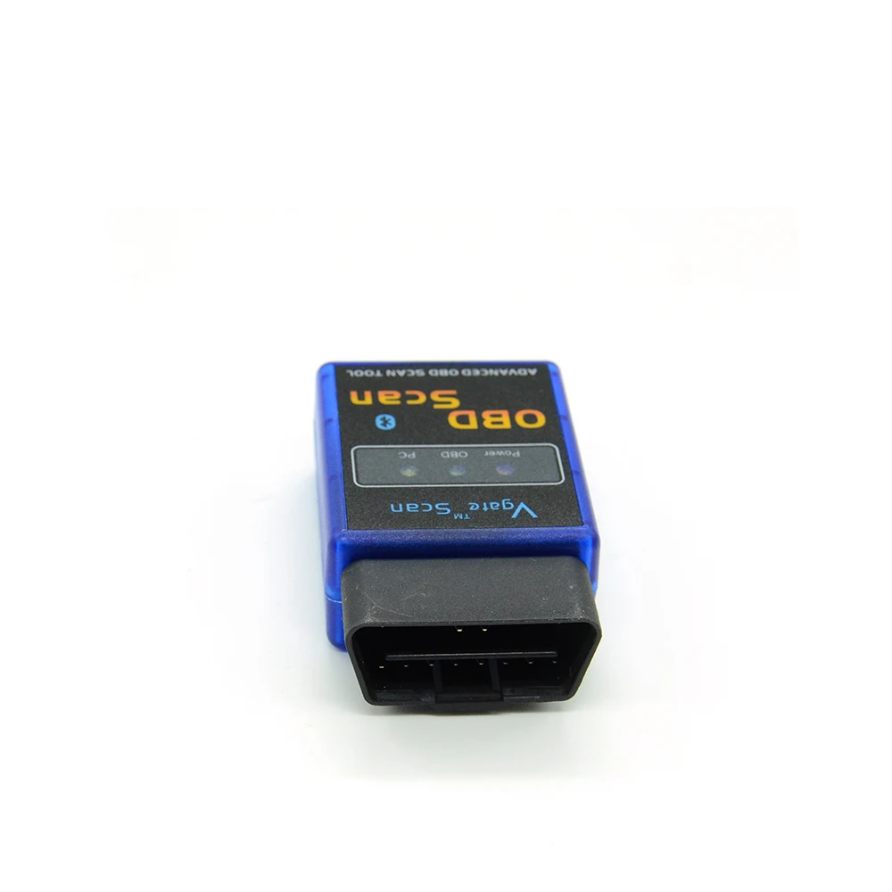 Заводская цена ELM 327 Bluetooth 2,1 Vgate сканирования OBD2/OBDII ELM327 v2.1 сканер штрих-кода поддерживает OBD-II протоколы