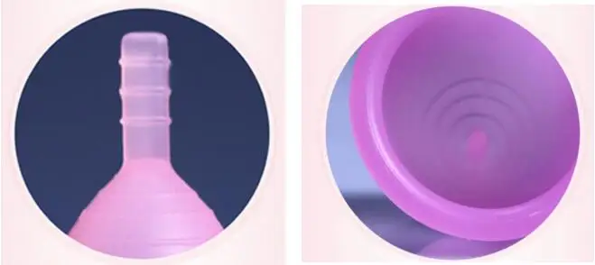 

No Pack,Hot sell feminine hygiene product of medical grade silicone menstrual cup as lady physiological hygiene care props.