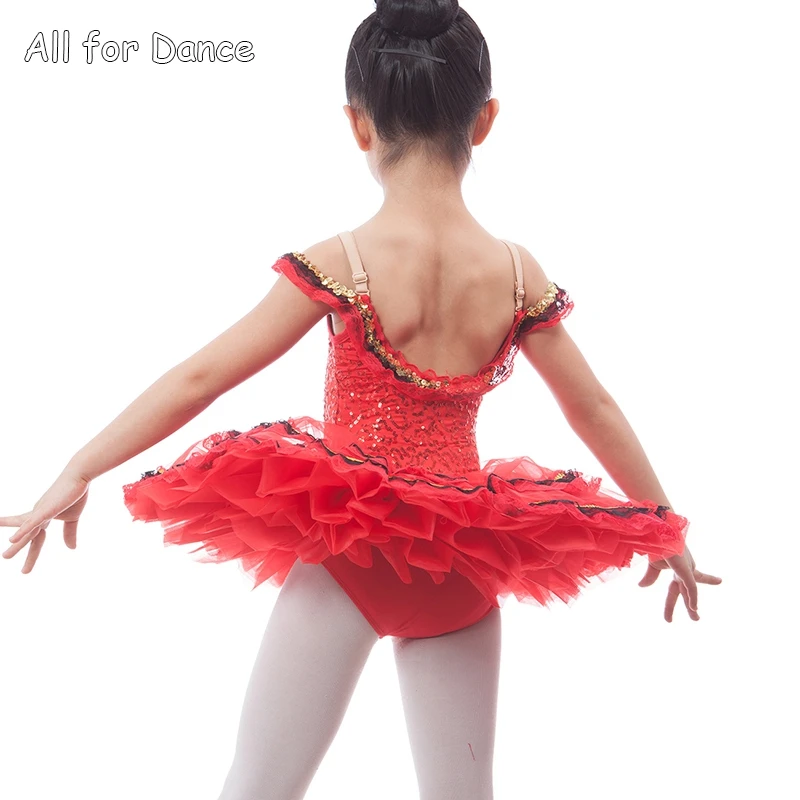 Новое поступление 2017 года розовый/красный блесток лиф балерина танцевальные костюмы Балетные костюмы-пачка для девочек/взрослых Балетные