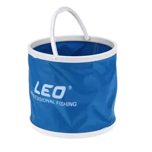 Легкий складной ведро рыболовные снасти коробки Портативный Кемпинг Туризм Холст+ пластиковое рыболовное ведро рыболовные снасти инструменты