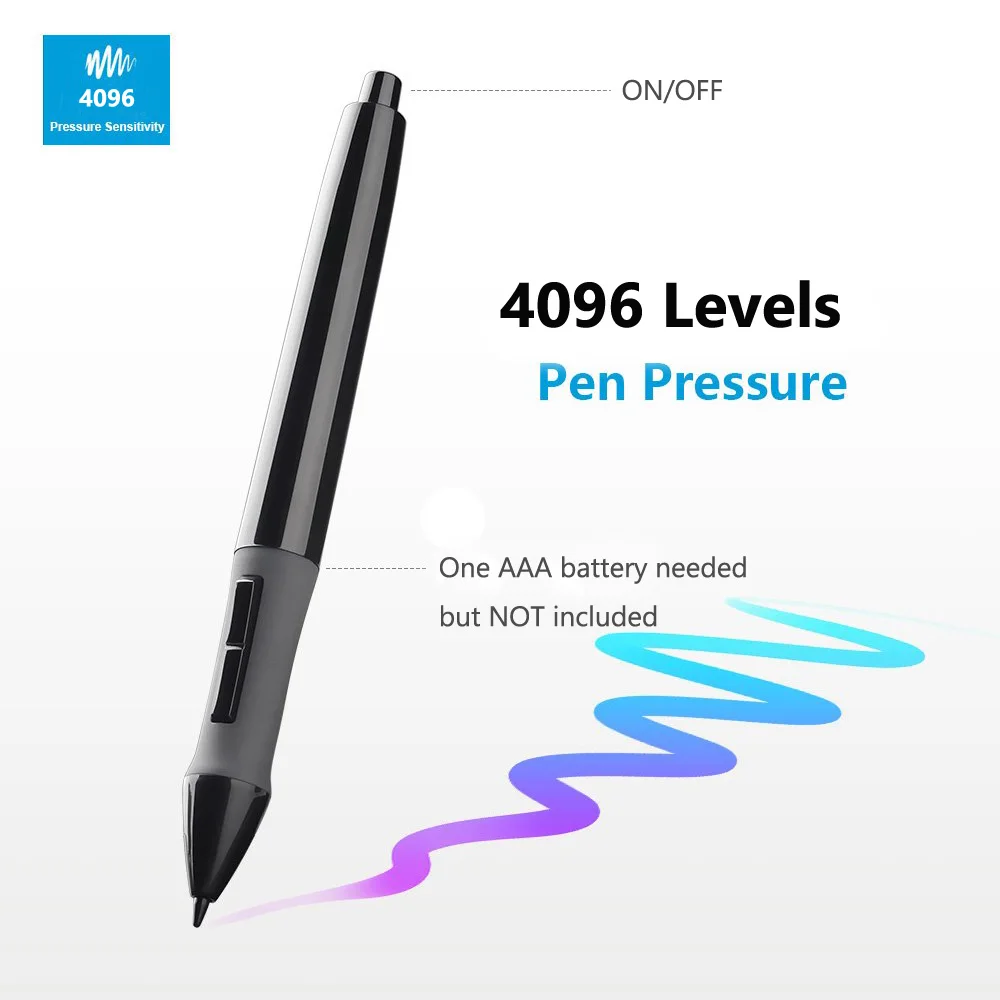 Goede 5 Inch Digitale Grafische Tekening Tablet Kenting K5540 4096 Niveaus Micro Usb Pen Tabletten Osu Handtekening Pad Voor Windows Macos