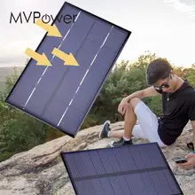 MVpower 1 9W 5V Polycrystalline Solar Panels Small Diy Solar Power 3 6V Battery Charger Solar