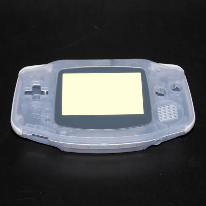 ChengHaoRan для Gameboy Advance Shell Полный корпус чехол для nintendo GBA Корпус чехол консоль кнопки отвертка - Цвет: Clear Light purple