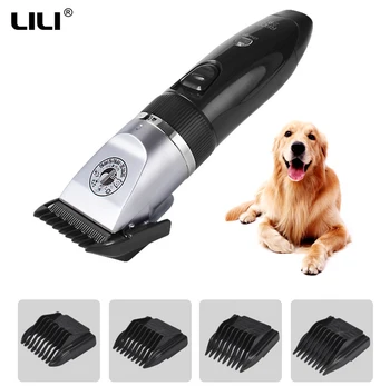 

New Rechargeable Electric Pet Hair Trimmer Dog Grooming Clippers Professional Haircut Machine For Dogs Cats Animals Shaver Razor