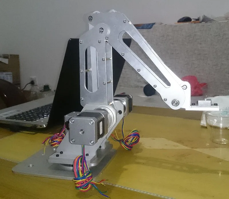 A400 рука робота Механическая Высокая точность Шаговый двигатель рука робота промышленный робот рука для промышленного робота рука