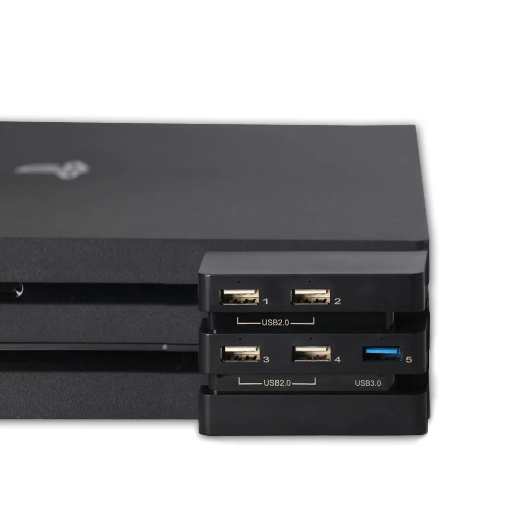PS4 Pro 5 в 1 usb хаб 3 0 & 2 USB Порты и разъёмы игровой консоли Продлить адаптер для Playstation 4