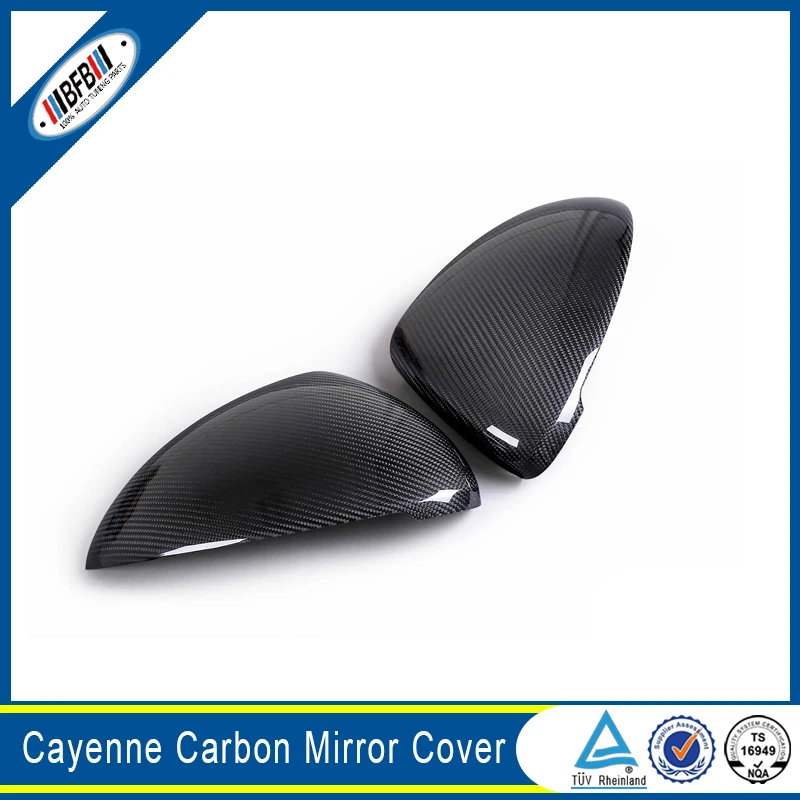 

Carbon Fiber Material Rearview Side Mirror Cover For Cayenne 2014+