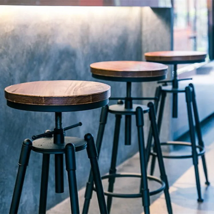 RUSTIC INDUSTRIAL VINTAGE RETRO METAL BREAKFAST BAR STOOL KITCHEN COUNTER CHAIR WITH BACKREST ADJUSTABLE HEIGHT RESTAURANT CAFE RUSTIC INDUSTRIAL VINTAGE RETRO METAL BREAKFAST BAR STOOL KITCHEN COUNTER CHAIR WITH BACKREST ADJUSTABLE HEIGHT RESTAURANT CAFE
