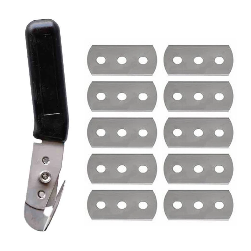 TACARO 1pc Affordable Bowery Manual Stainless Steel Knife
