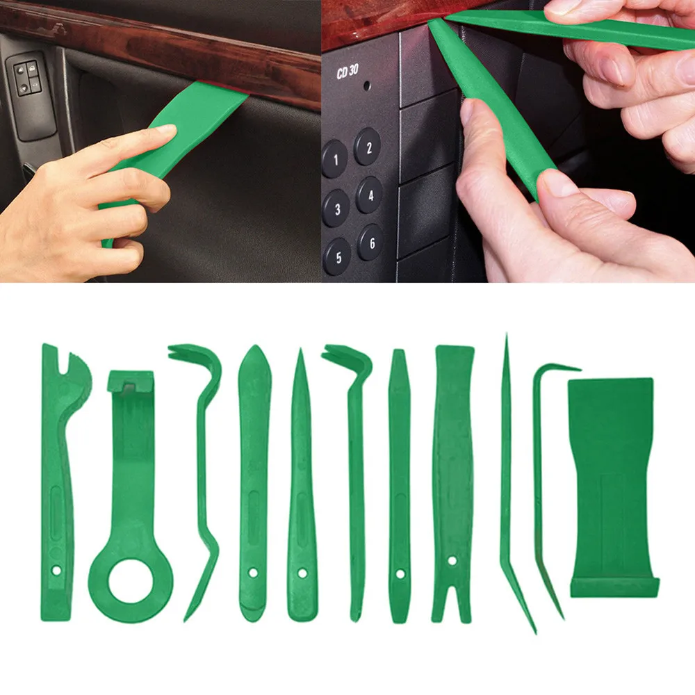 11Pcs Kit Open Door Audio GPS Car Panel Removal Tool Dash Moulding Trim Interior 11Pcs Kit Open Door Audio GPS Car Panel Removal Tool Dash Moulding Trim Interior