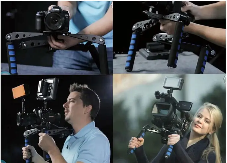 Штатив стабилизатор с креплением на плечо для цифровой зеркальной камеры CANON DV GH3