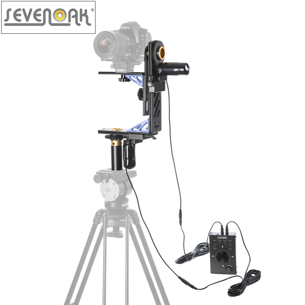 bilder für Sevenoak sk-ech04 elektronische 360 panning kippen kopf verdrahtet fernbedienung für canon nikon sony dslr camera camcorder last 10 kg bilder für Sevenoak sk-ech04 elektronische 360 panning kippen kopf verdrahtet fernbedienung für canon nikon sony dslr camera camcorder last 10 kg