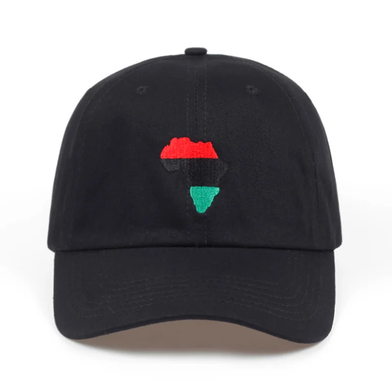 

2018 new Africa map Unstructured Dad Hat Adjustable men golf baseball Cap women fashion Hip-hop snapaback cap hats wholesale