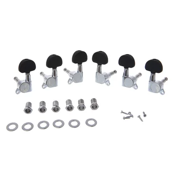 

3R 3L Acoustic Guitar Machine Heads Knobs String Tuning Peg Tuner Accessories