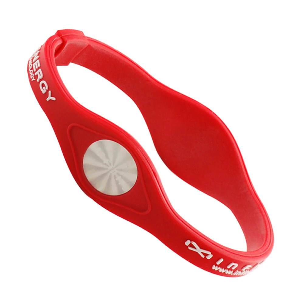 Inox 1000 Ion Power Bands Balance Energy Wristband Red Health Energy
