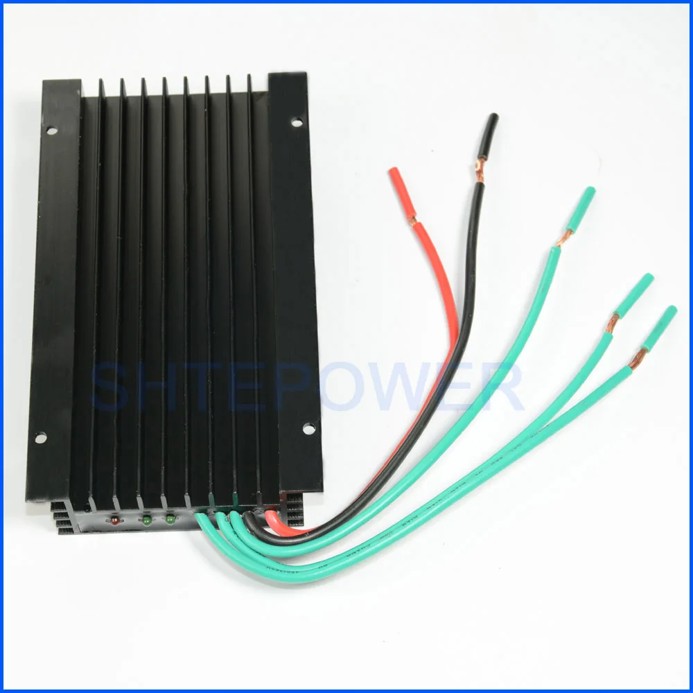 Controlador de Carga do Vento com Controlador de Carga à Prova Gerador de Turbina Água para 300 Eólica 48 v 300 w d' 3 48 v 300 W Controlador de Carga
