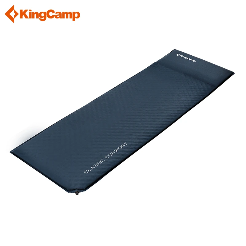 

KingCamp Self Inflating Camping Ultralight Mattress Durable Oxford PVC Sleeping Pad for Camping Hiking Sleeping mat with pillow