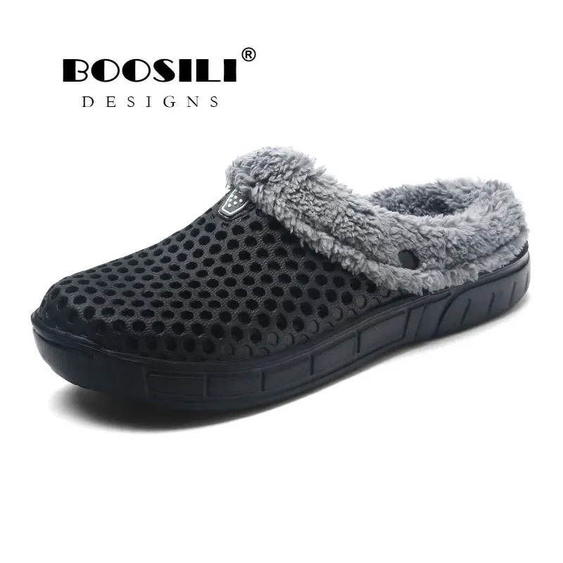 mens winter flip flops