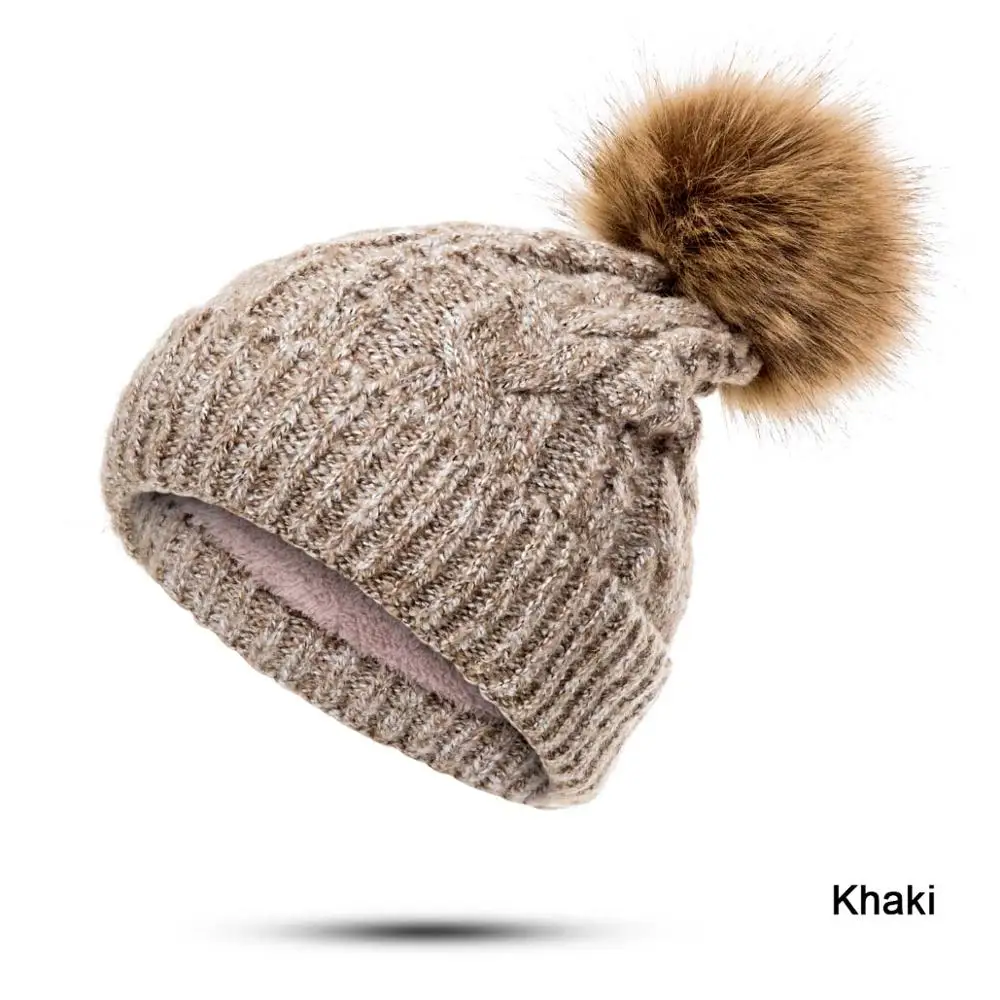 REAKIDS/Новинка; милая детская зимняя шапка Кепка для мальчиков и девочек; универсальная детская шапка; модная теплая детская хлопковая шапка; шапки - Цвет: Khaki