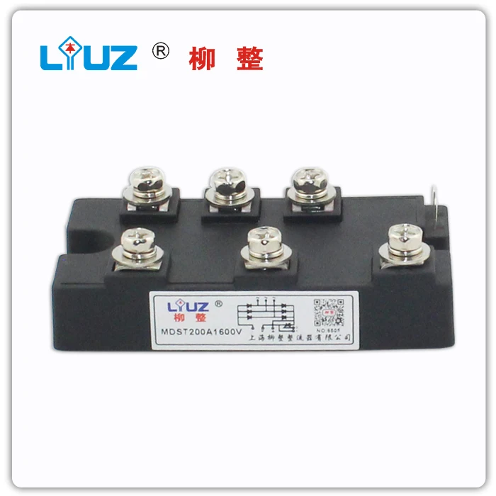 

[BELLA] Full wave rectifier controllable module MDST200A1600V thyristor rectifier tube mixed module -