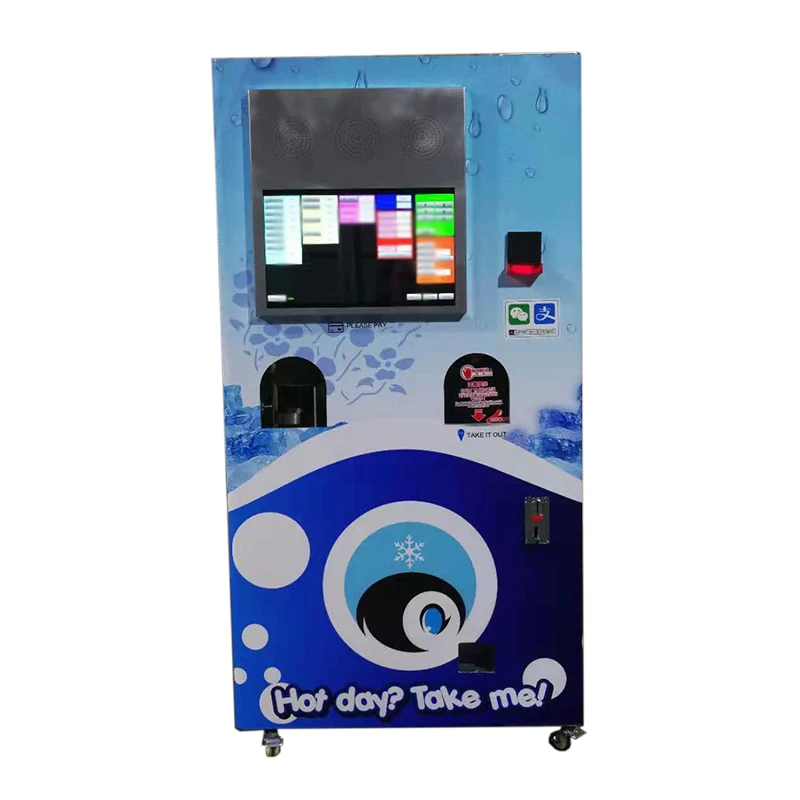 

hot sale Commercial Automatic jam ice cream vending machine for market