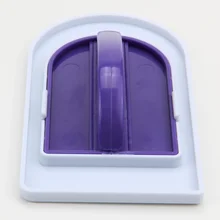 8 шт/лот) FDA высокое качество пластиковая круглая головка гладилка для помадки