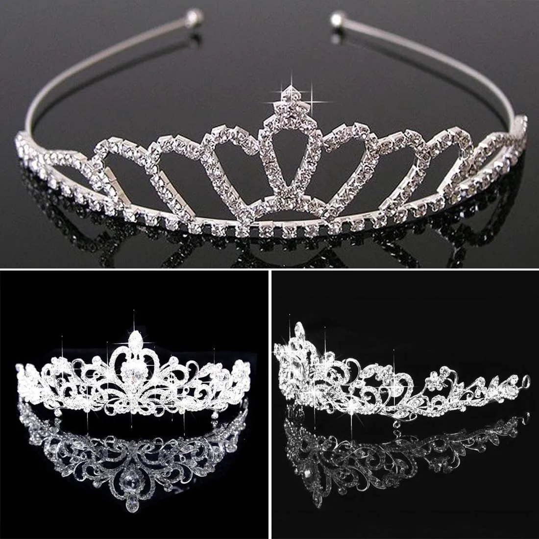Buy Hot Sell Charm Tiaras Jewelry Crown Bride Alloy