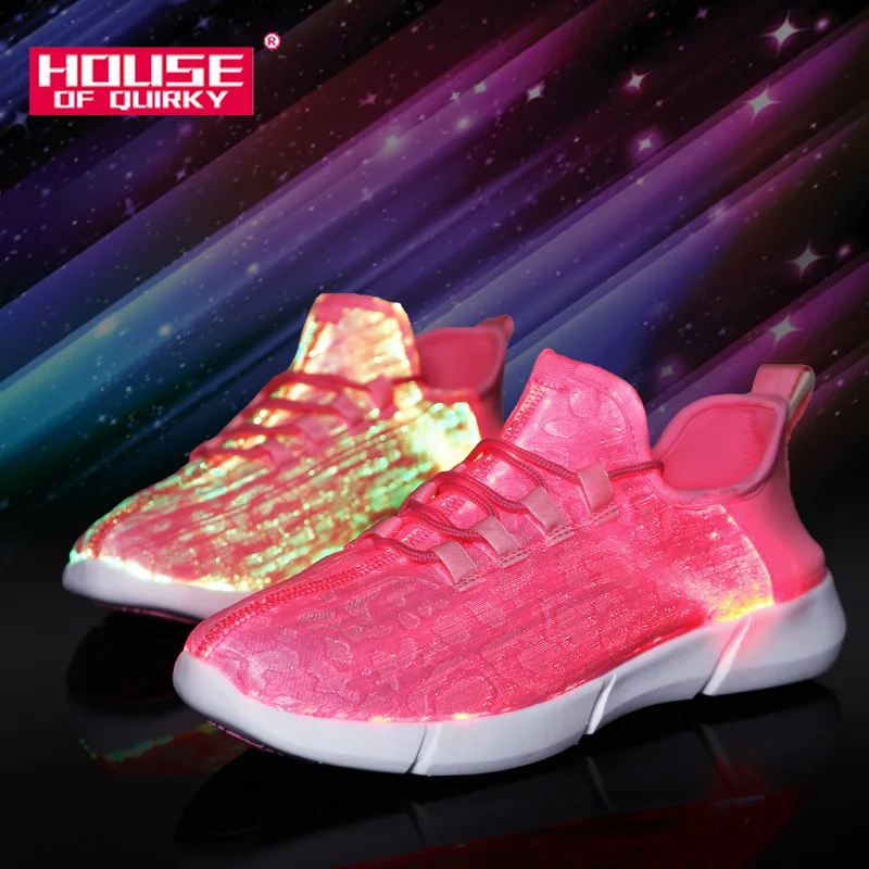 Ceny Rozmiar 25 46 letnie światłowód led buty dla dziewczynek chłopcy mężczyźni kobiety USB ładowania świecące tenisówki człowiek zapalić buty sportowe buty