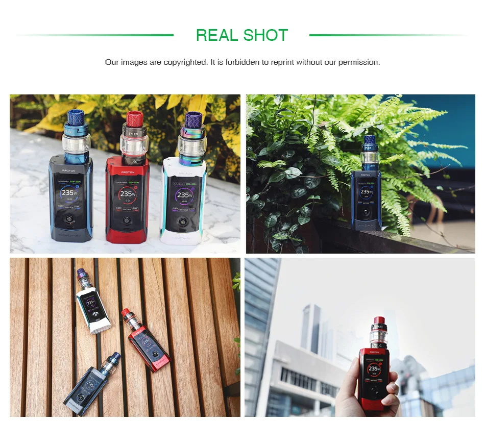 Innokin Proton Plex 235W TC Kit