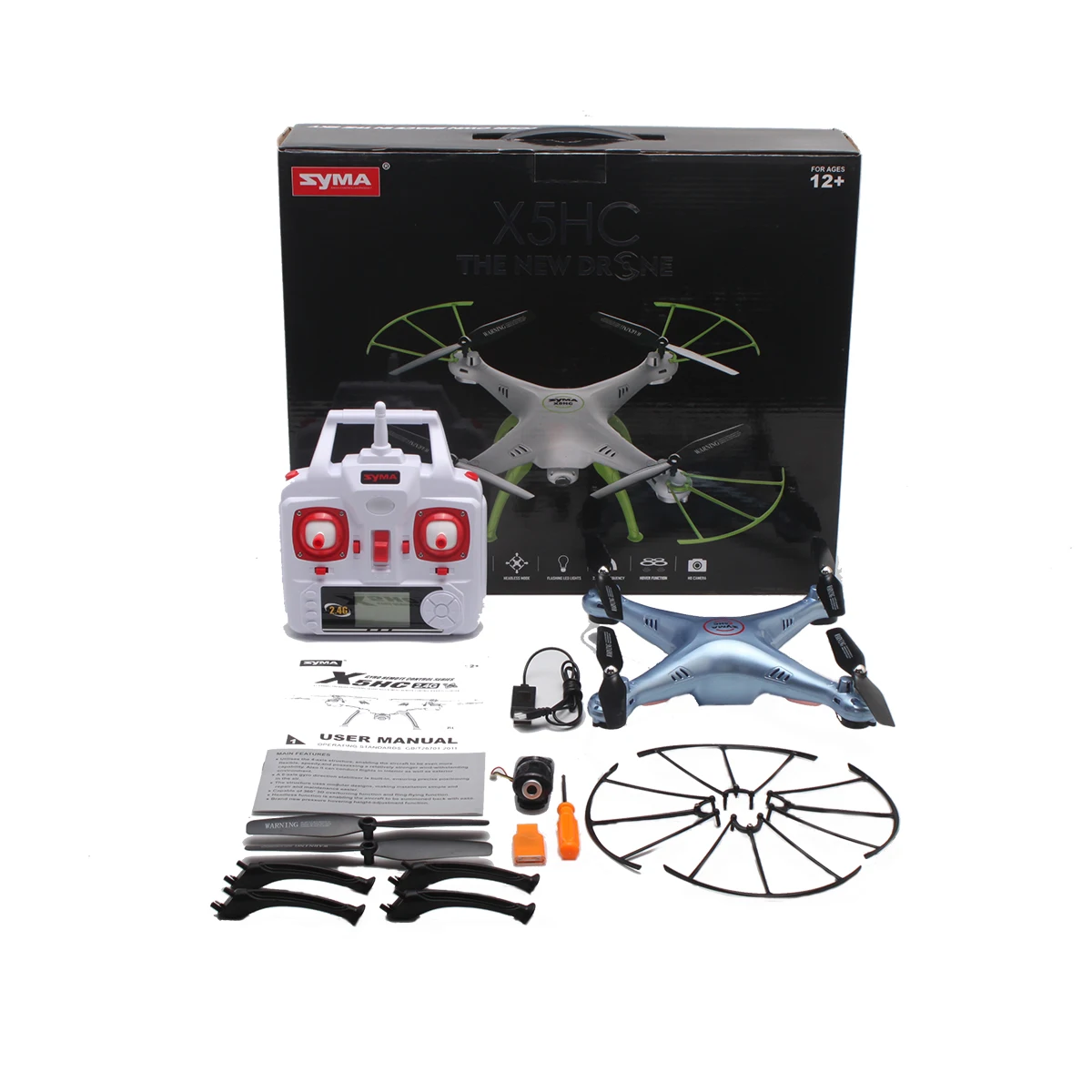 SYMA X5C обновленная версия X5HC 4CH 2 4G 6 осевой Квадрокоптер с дистанционным
