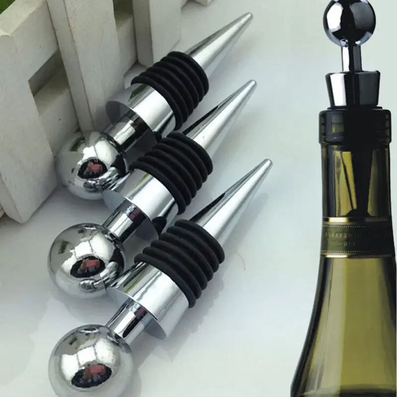 

New Design 1 PC Metal Bottle Stopper Wine Storage Twist Cap Plug Reusable Vacuum Sealed Hot Selling