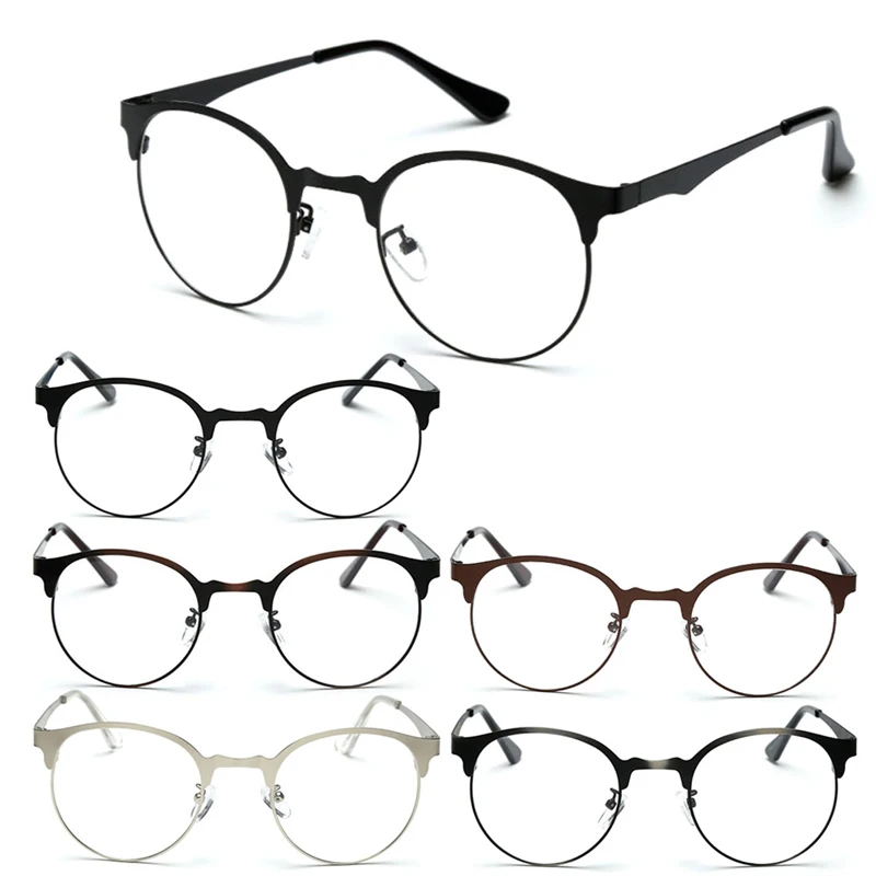 

Fashion Optical Glasses Eyeglass Frame Men Women Vintage Spectacles Clear Metal F05